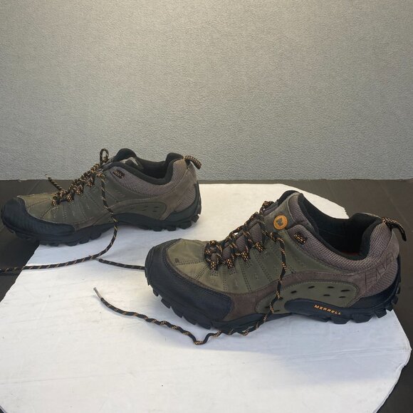 Merrell Performance Men's Dark Earth/Moss Hiking/Other Shoes Sz 11.5 US J202344C - Picture 1 of 16